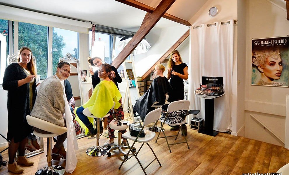 Leuke Make-up Workshops bij Art in the Attic Make-up Academy Leuke Make-up Workshops bij Art in the Attic Make-up Academy