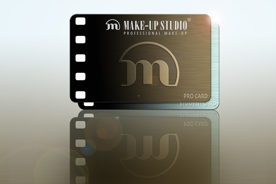 make-up studio student pro card