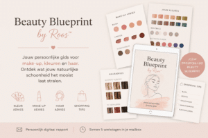 makeup analyse. haarstyling analyse, kleding analyse
