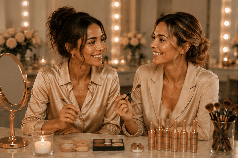 Make-up workshop samen in Apeldoorn
